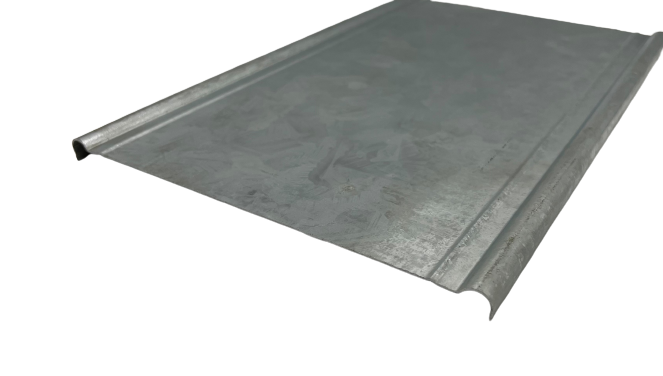 Deksel kabelgoot 400x10 per 2 meter